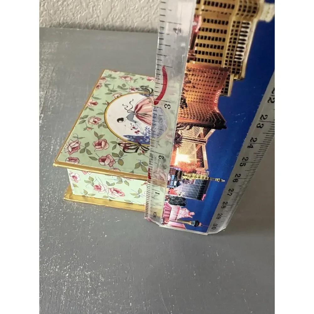 Mary Brussels Floral Gift Box Empty Chocolate Box Jewelry Keepsake